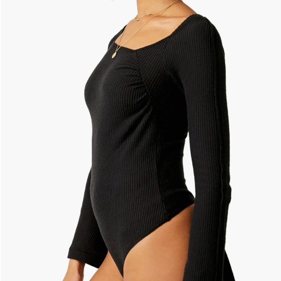 Free People On a Cloud long sleeves bodysuit NWT - Picture 4 of 5